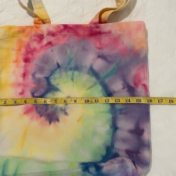 Beautiful tie dye canvas bags! Unique & strong Hand Crafted - Picture 5 of 7